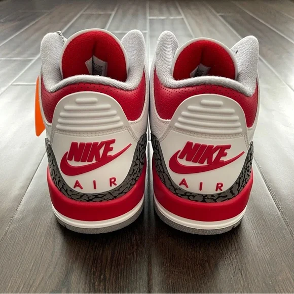 Nike Air Jordan 3 Retro Fire Red Men’s Basketball Shoes 10.5 DS
